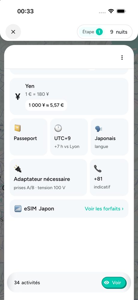 Infos pratiques du Japon : convertisseur yen-euro, décalage horaire, langue, prises
